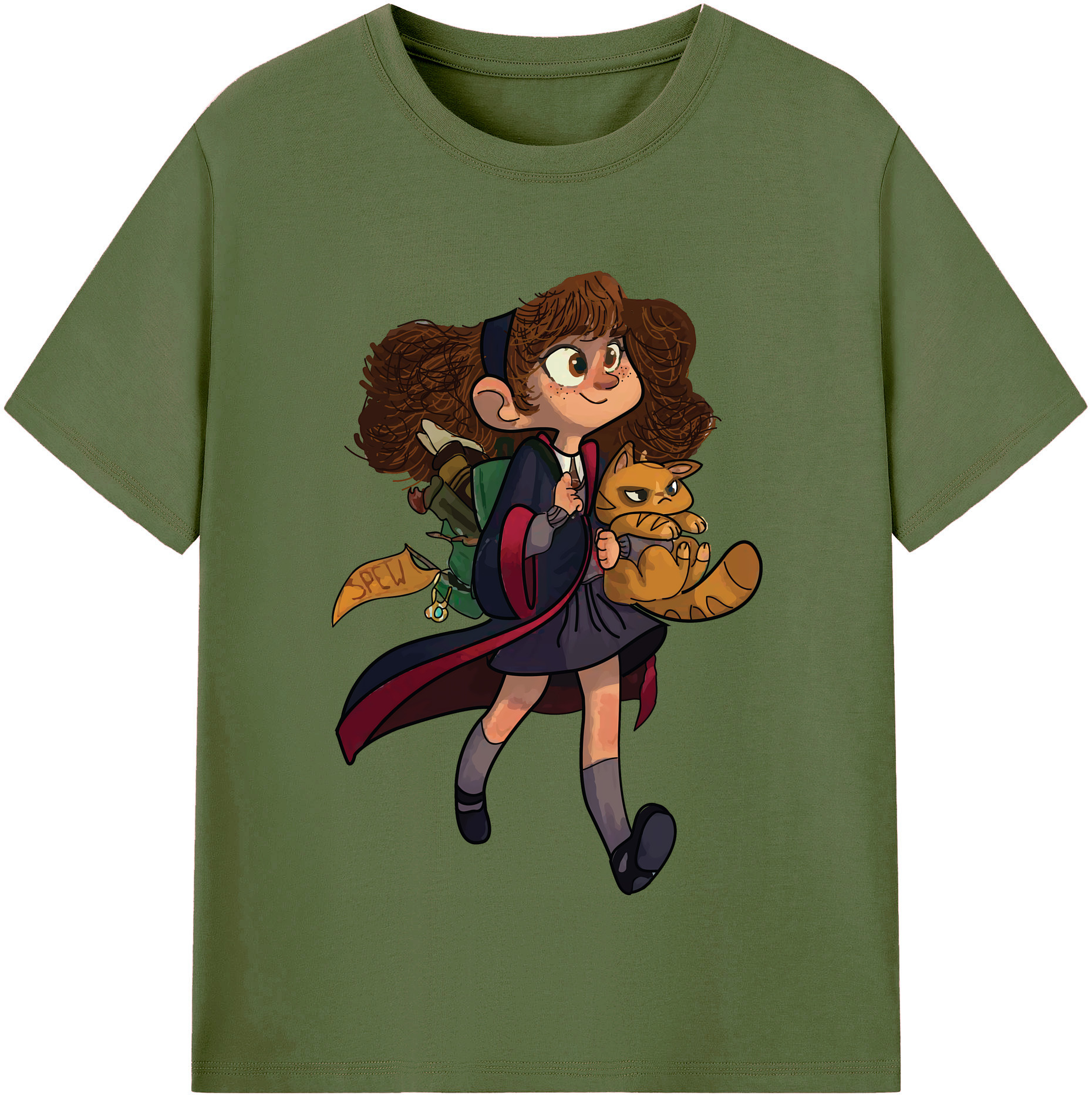 （画像用） Harry Potter ハリー・ポッターシリーズ 綿100％半袖Tシャツ（フロントプリント）